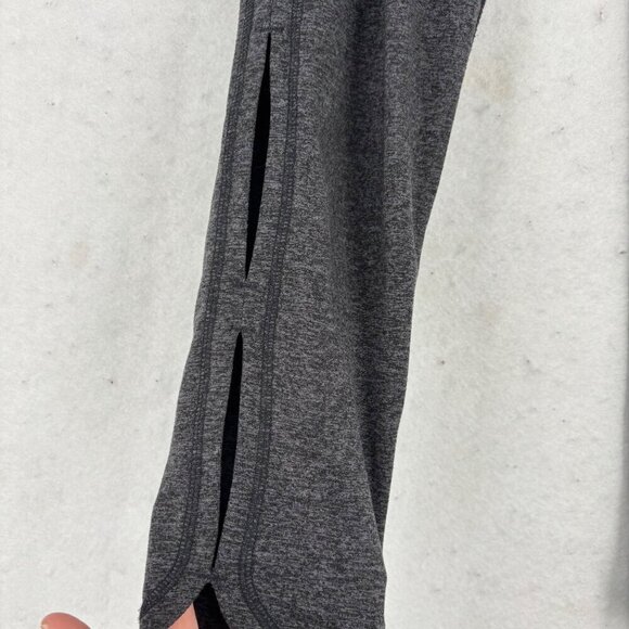 Free People Movement Infinity Leggings Size M Dark Gray High Rise Cut Outs - Picture 5 of 13